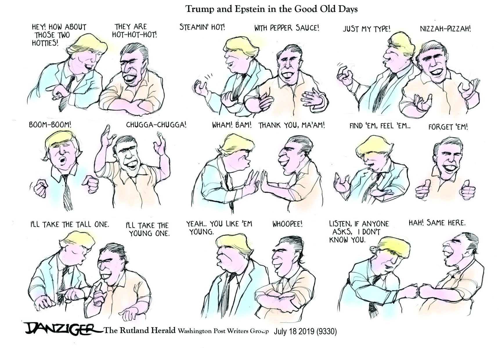 Jeff Danziger cartoon